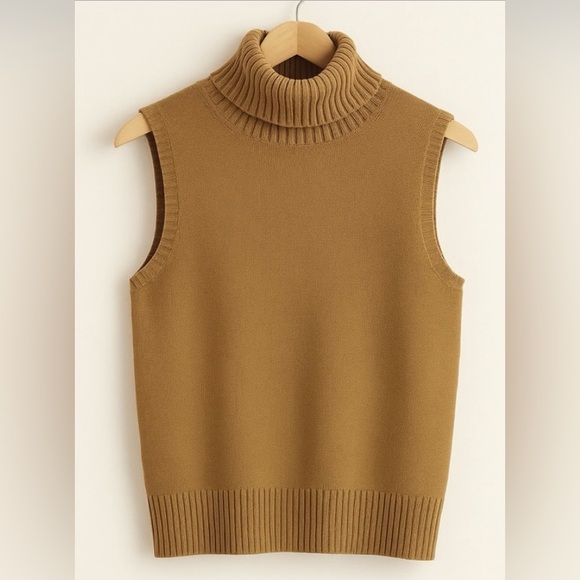 Tops - Lauren Ralph Lauren 100% Silk Sleeveless Turtleneck – Size M